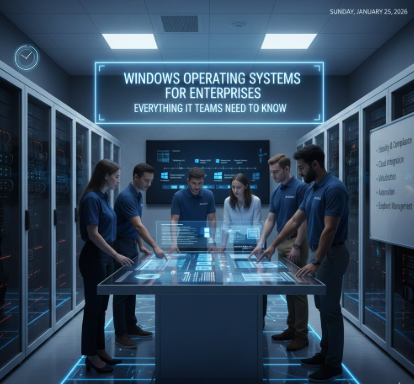 Windows Operating Systems for Enterprises: Everything IT Teams Need to Know