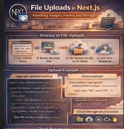 File Uploads in Next.js: Handling Images, Forms, and Storage | by ...