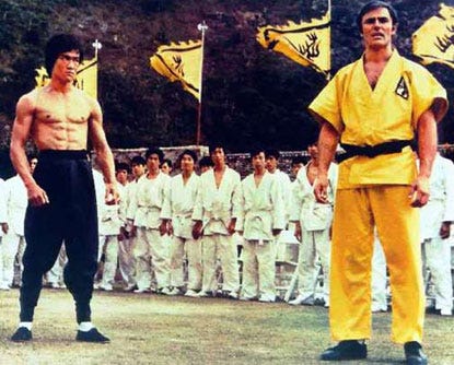 Bruce Lee in Enter the Dragon