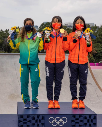 Conheça a dupla do skate park que é esperança de medalha do