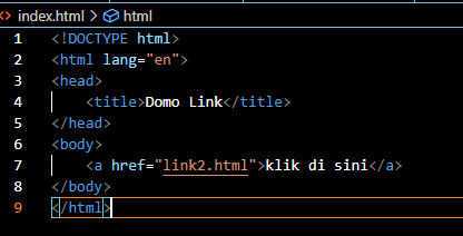 Cara Membuat HyperLink MenggunakanVisual Studio Code - Idaarahmawati ...