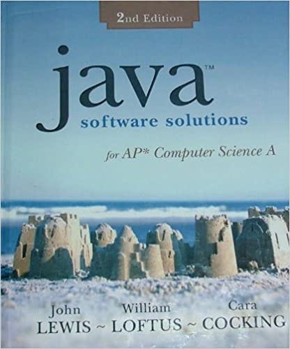 Read Book [PDF] Java Software Solutions: For AP Computer Science A Full ...