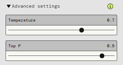 Advanced Settings