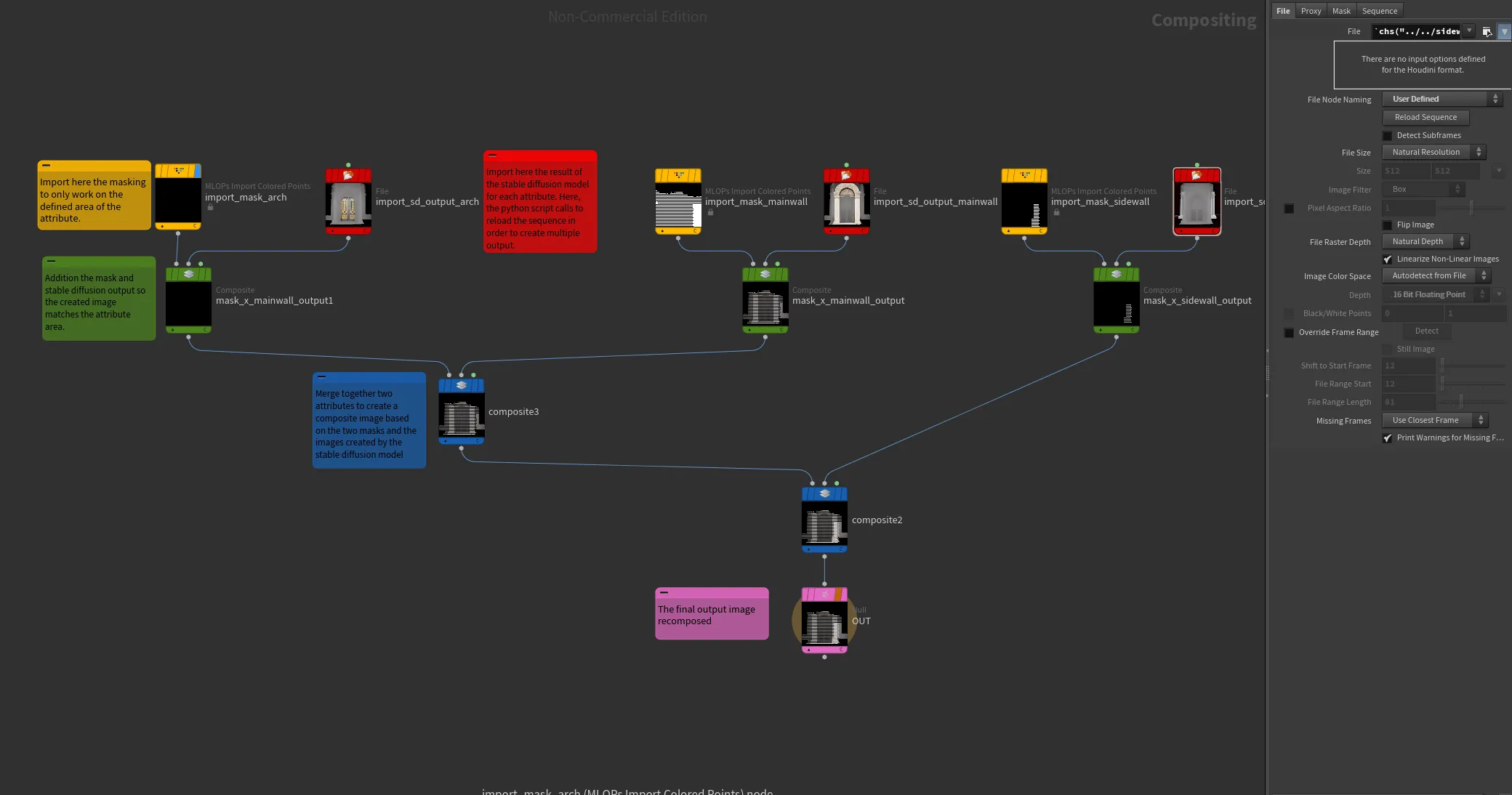 projection mapping houdini setup 6