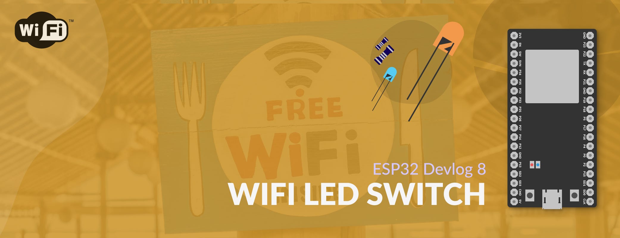 ESP32 Devlog 8 — Wifi LED Switch. That was a long break | by Hardy  Valenthio | Medium