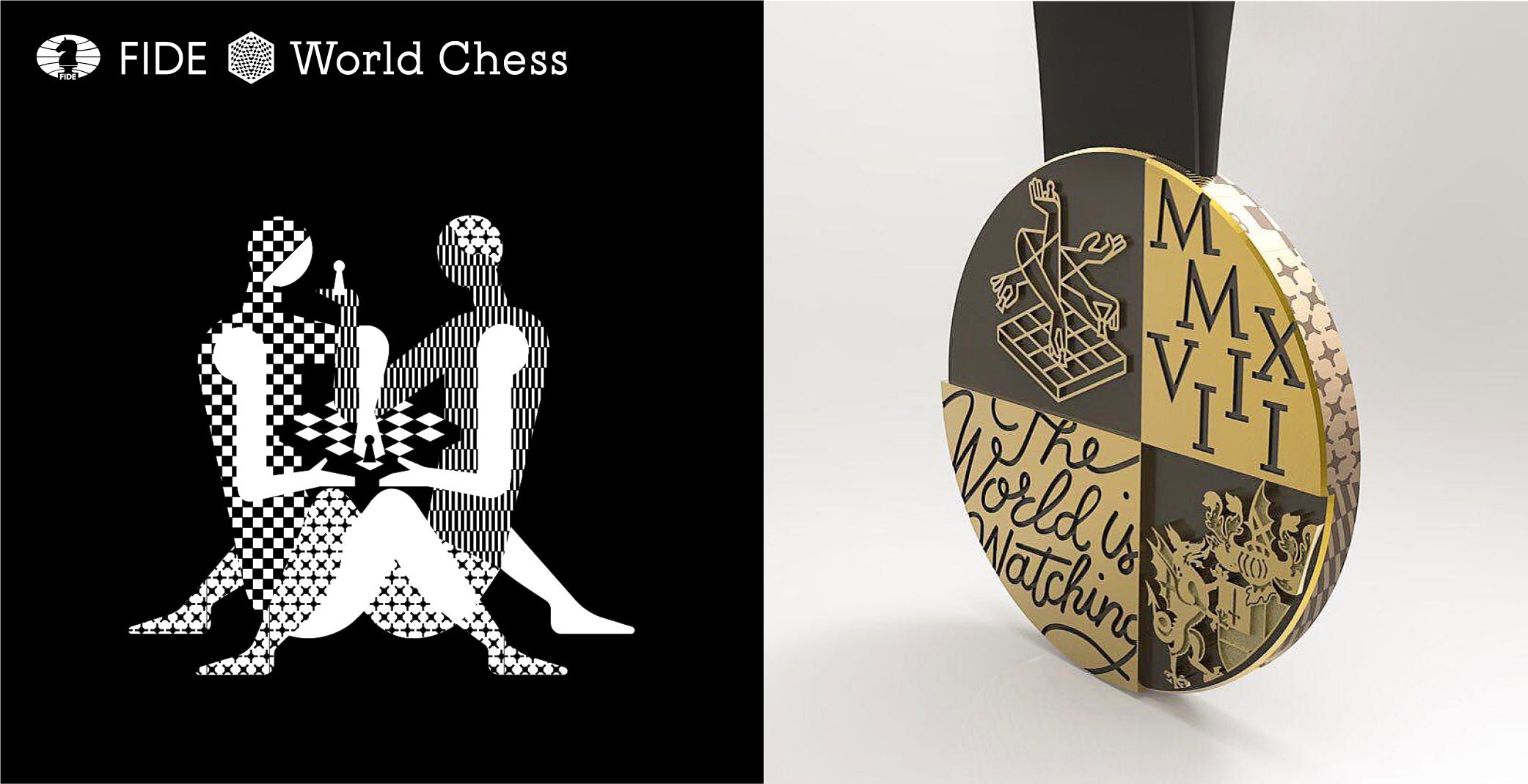 Brand New: New Logo and Identity for 2018 World Chess Championship by Shuka  Design