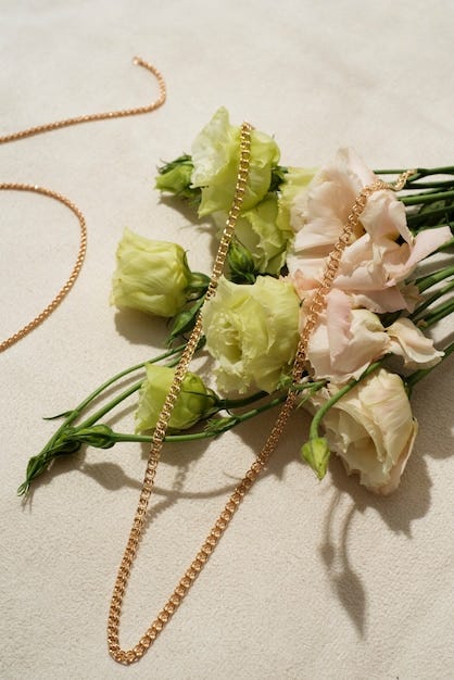 floral inspired jewellery