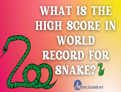 Do you know the google snake game??? Well look at my high score