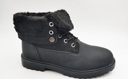 childrens fur lined waterproof boots