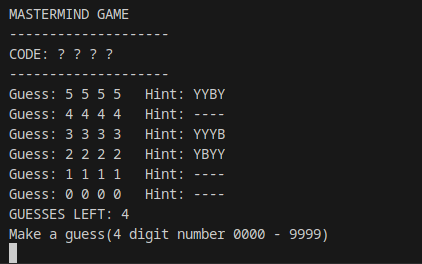 100 Days of Code 3: Mastermind Guesser | by Raz Rotundu | Oct, 2024 ...