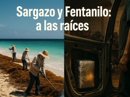 Del sargazo al fentanilo: dos invasiones que México y EU deben combatir juntos