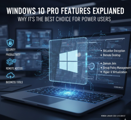 Windows 10 Pro Features Explained: Why It’s the Best Choice for Power Users