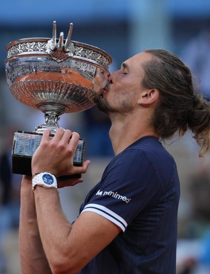 Zverev is Germany’s first male Grand Slam winner since Boris Becker