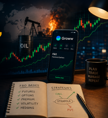 How Oil Prices, War News and the Groww App Made Me Learn About F&O
