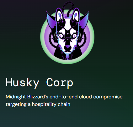 XINTRA - Husky Corp Lab Walkthrough