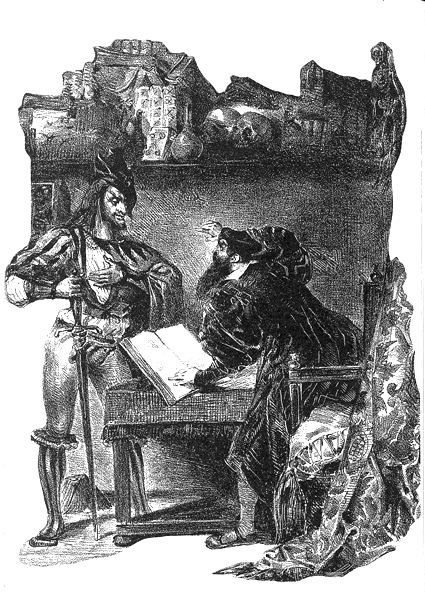 Na obra Fausto de Goethe, o personagem fausto tenta traduzir as primeiras linhas do evangelho de…