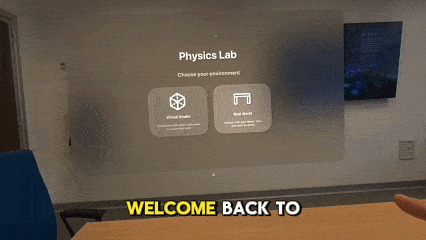 NewtonLab update: testing custom .USDZ Physics in RealityKit