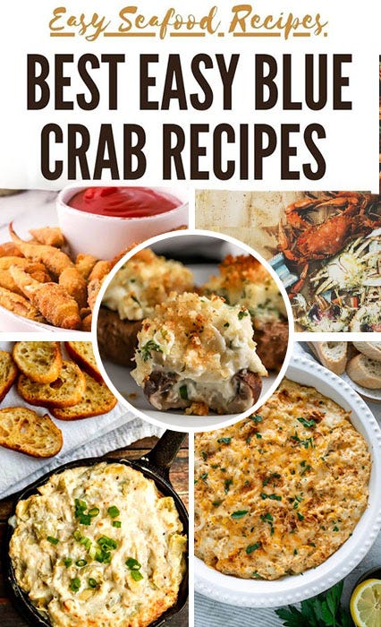 Blue Crab Recipes Best 10 Easy For Seafood Lover | by MyCookn | Medium