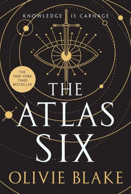 Book Review: The Atlas Six by Olivie Blake, by Tiffanie Harvey