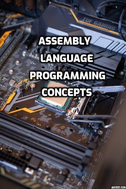 ASSEMBLY LANGUAGE IN MICROPROCESSOR ( SUMMARY) | by ayush bhaskar | Medium