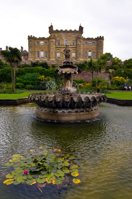 The Fountain at Culzean Castle in Ayrshire, Scotland