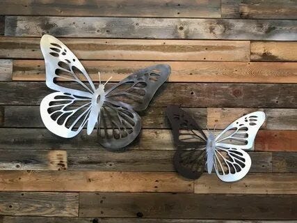 Elegant Butterfly Metal Wall Art for Every Room