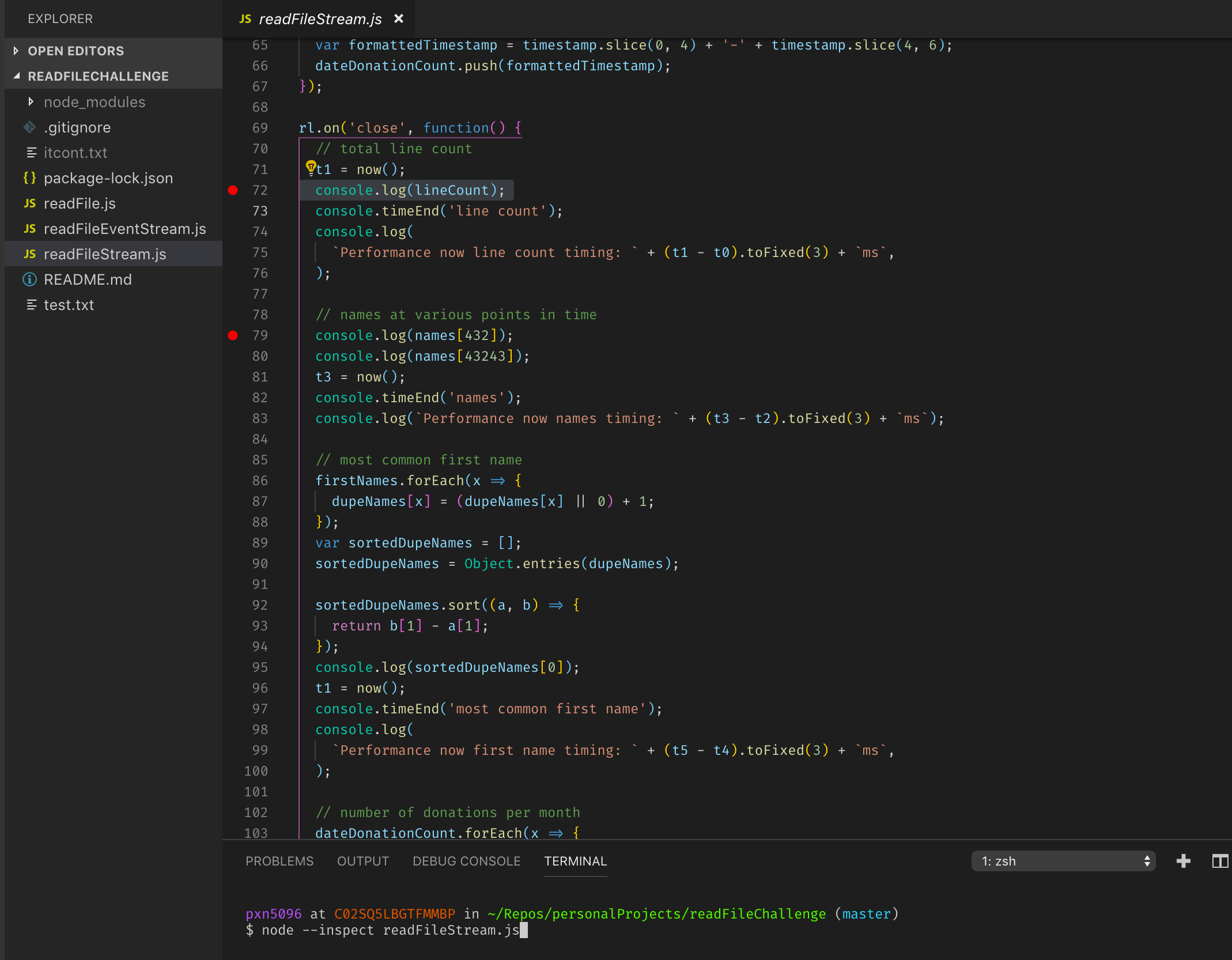 Js read file