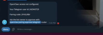 Pair Your Bot
