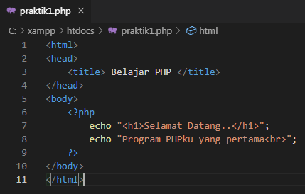 TUTORIAL PHP DASAR. Pertama yang harus disiapkan adalah : | by Arkan ...