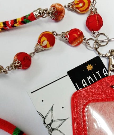 OBRAL, Lanyard Id card Etnik Di Shopee Kota Semarang Jawa Tengah