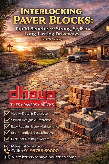 Interlocking Paver Blocks: Top 10 Benefits for Strong, Stylish & Long-Lasting Driveways (2026…