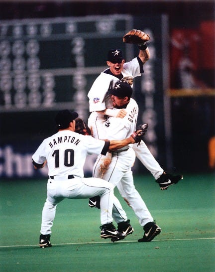 houston astros 1990 uniforms