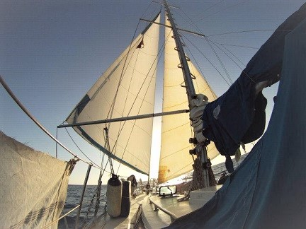 Baptism of a sailor