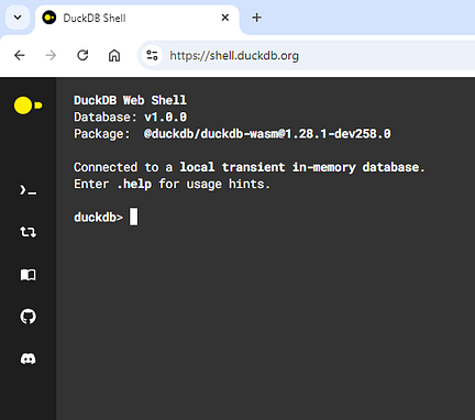 Sql In Your Browser Duckdb Web Shell For Purely Local Data Analytics Sql In Your Browser Duckdb Web Shell For Purely Local Data Analytics