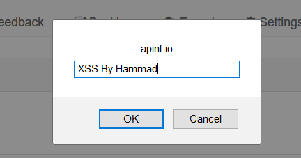 Security vulnerability detected in APInf API management platform