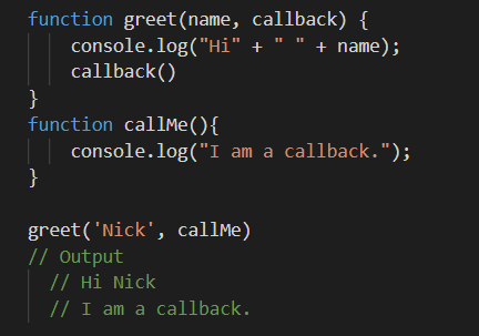 Call Back Functions Defined. A callback (cb) function is a set of… | by ...