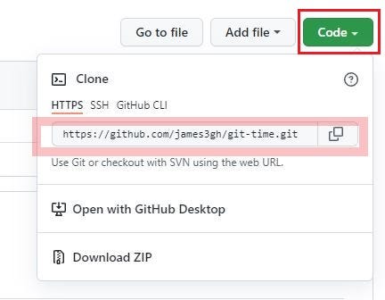 Image showing Git clone