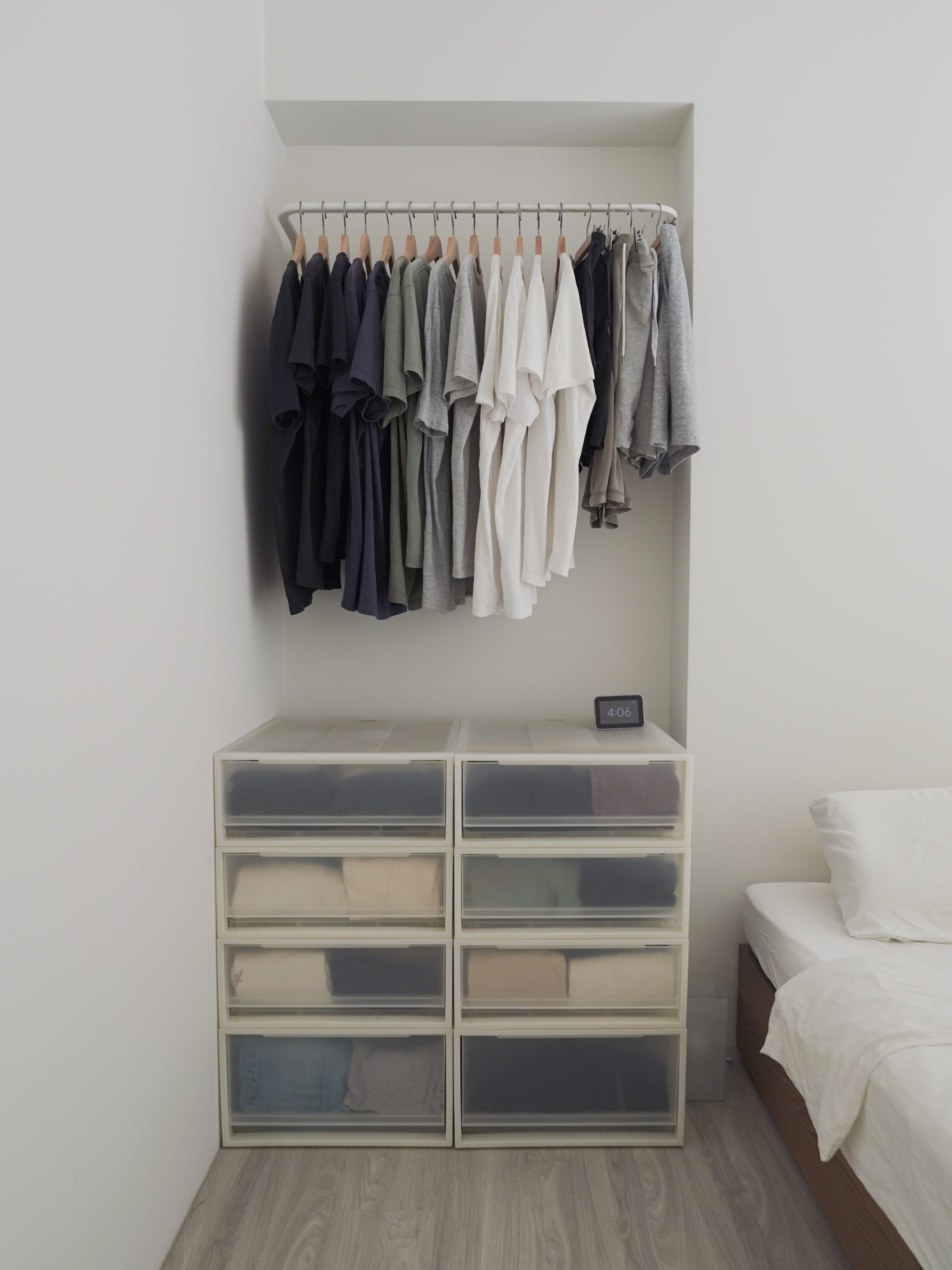 Want a Minimalist Wardrobe? Try This Clever Way of Decluttering