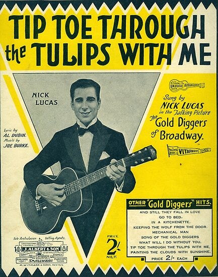 What Movie Is Tiptoe Through The Tulips In Can a movie change the theme of a song? — Tiptoe though the tulips