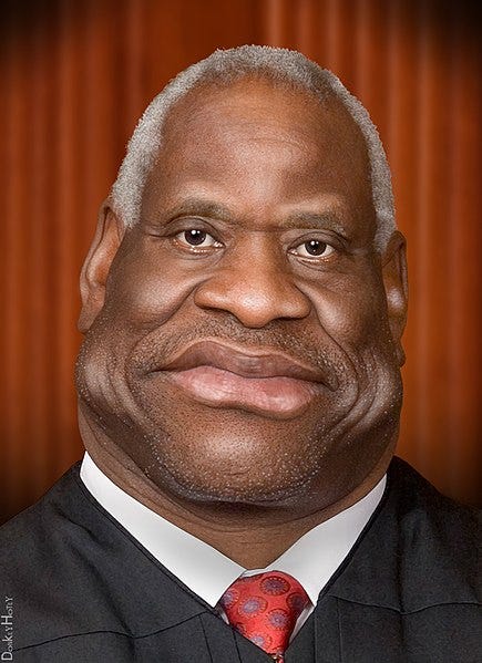 clarence thomas loves himself some long dong silver : u/1999angel1999