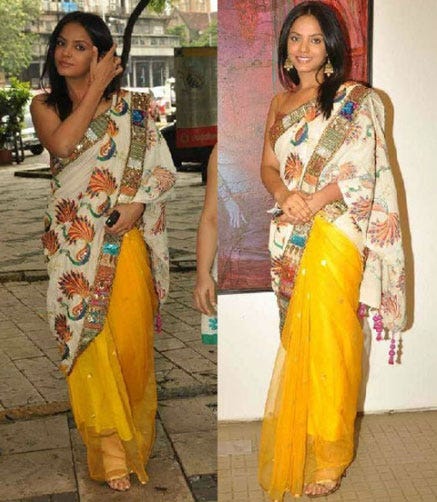 Enhance Your Saree Look with Blouse and Petticoat