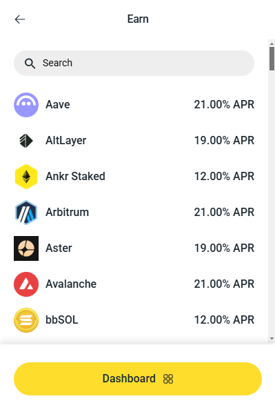 Super Earn graphic