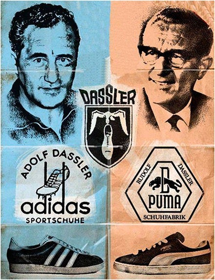 Adidas vs Puma. A guerra dos ténis numa pequena cidade alemã