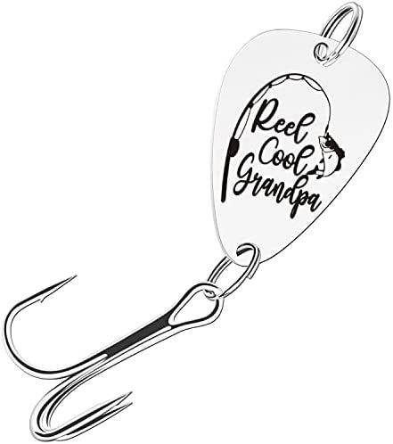 Reel Cool Grandpa Funny Fishing Lure Hook, Gift for Fishing Lover