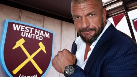 Il caso. Triple H, dal wrestling al calcio: “Tifo West Ham. E sogno Carrol  in WWE” | by Mario Bocchio | Medium