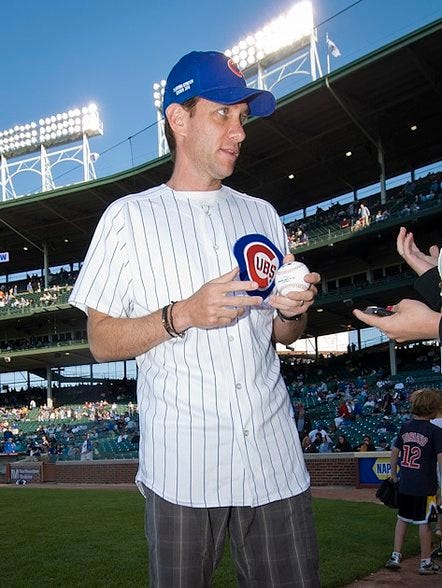 They've changed the 'NITE GAME' display on the Wrigley Field