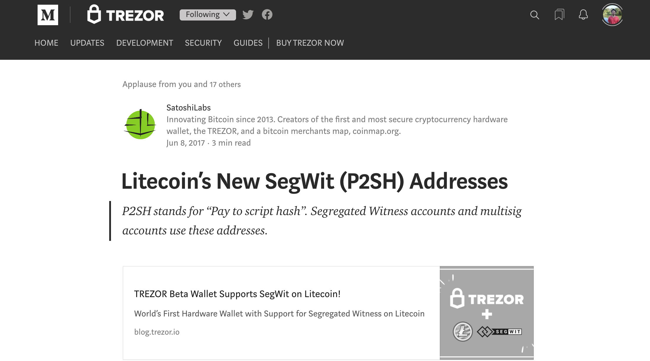 TREZOR（トレザー）】ライトコイン（LTC）を送金する方法・注意 | by 里 優裕（Ysuke Sato） | Sales Technology  Lab
