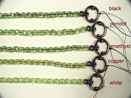 JEWELRY DESIGN TIPS: Bead Stringing With Needle and Thread