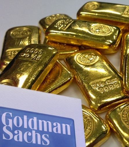 Physical Gold In Vault Is “True Hedge of Last Resort” — Goldman Sachs | by  Stephen Flood | Medium