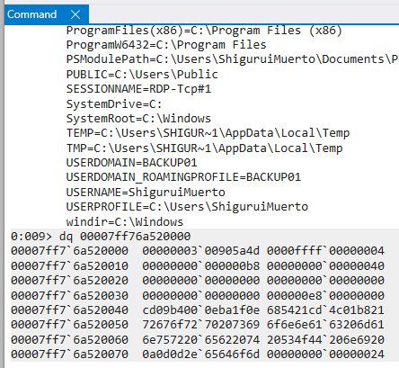 Confirming calc.exe is at ImageBaseAddress.